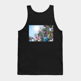 Cute apple blossom in the morning light Tank Top